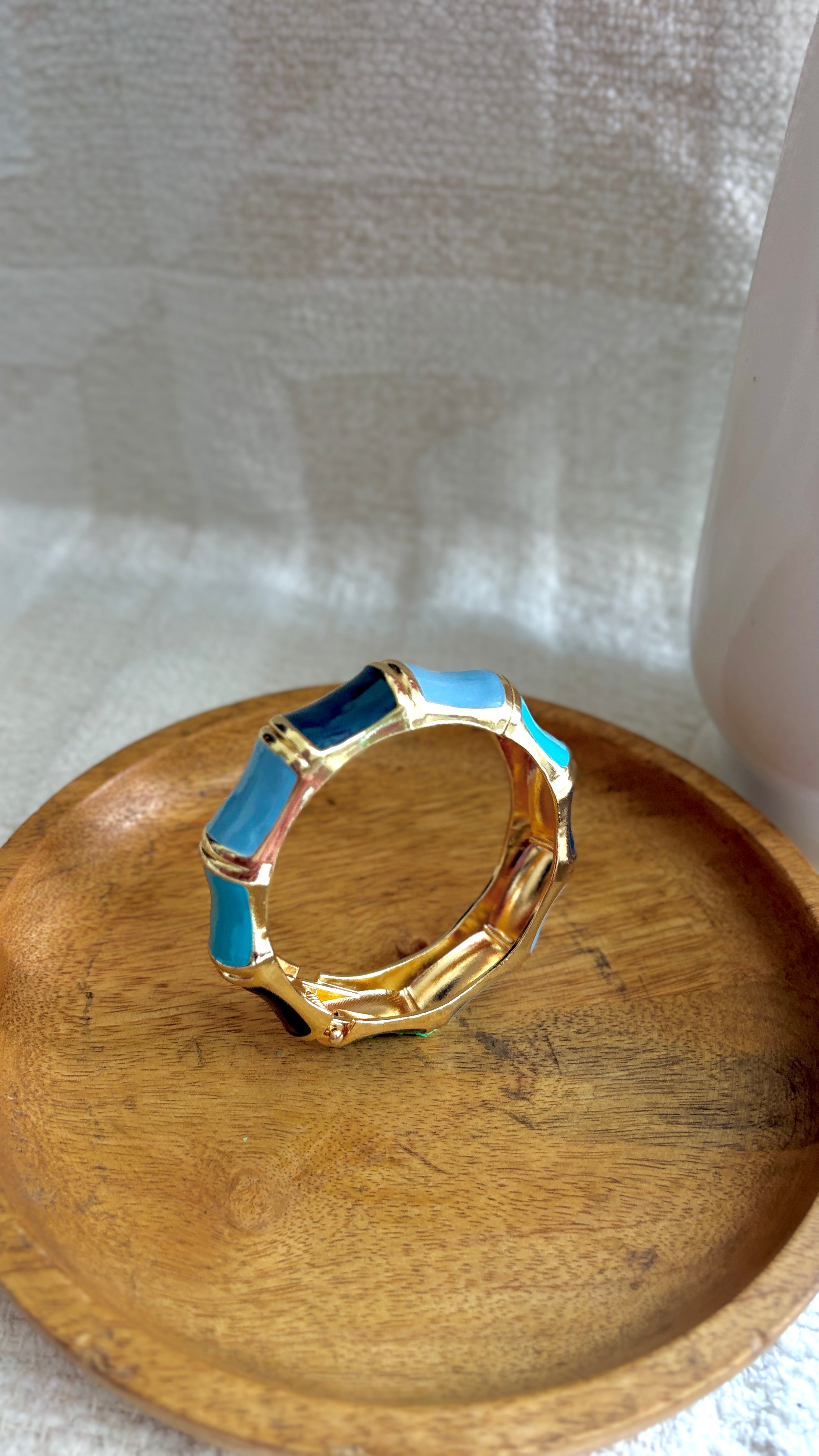 Ocean Wave Enamel Kada