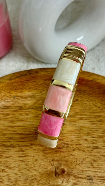 Cotton Candy Enamel Kada