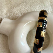 Midnight Enamel AntiTarnish Kada