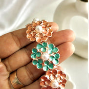 Coral Garden Floral Bracelet.