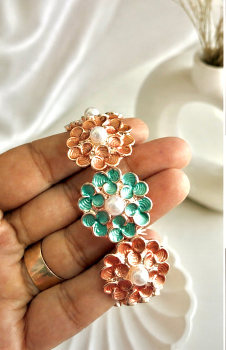 Coral Garden Floral Bracelet.