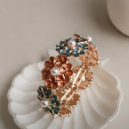 Coral Garden Floral Bracelet.