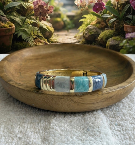Ocean Ripple Enamel Kada.