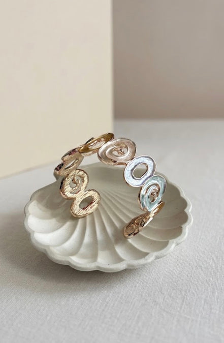 Pastel Whirlpool Cuff.