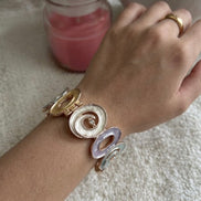 Pastel Whirlpool Cuff.