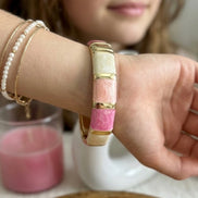 Cotton Candy Enamel Kada