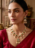 Blossom White Festive Necklace Set