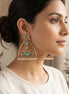 Turquoise Meadow Dangler Earrings