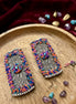 Teejh Ganavi Stone Silver Oxidised Earring.