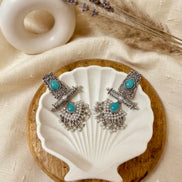 Firoza Ghungroo Earrings