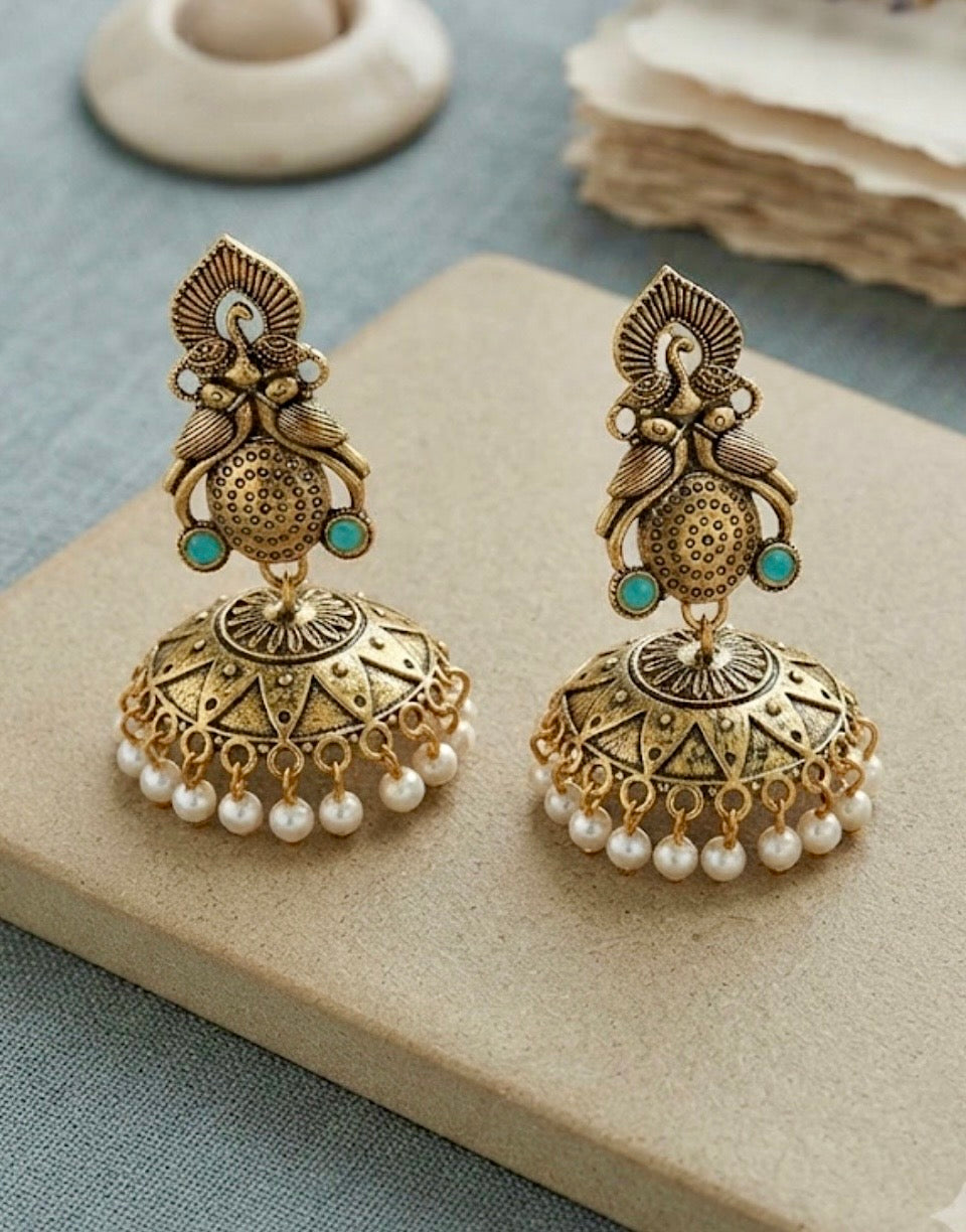 Mayur Pankh Jhumka
