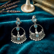 Royal Oxidised Danglers