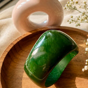 The Emerald Marble Cuff