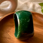 The Emerald Marble Cuff