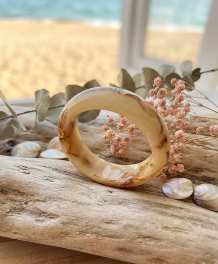 CREAM MARBLE RESIN KADA