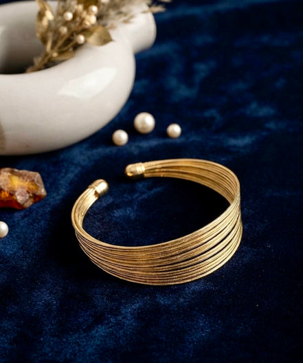 Gilded Ribbon Cuff