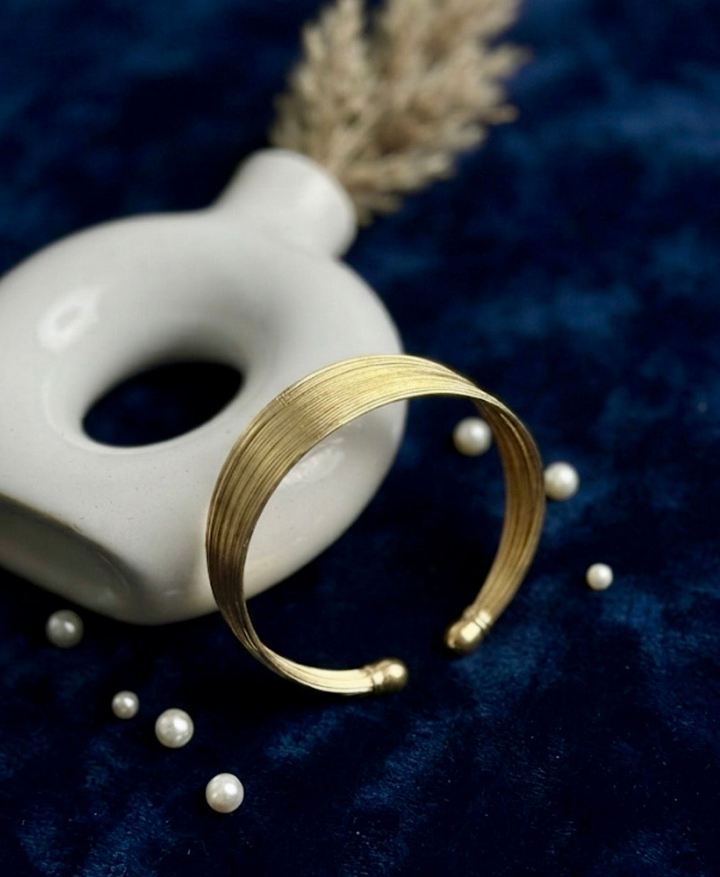 Gilded Ribbon Cuff