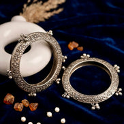 Vrinda Ghungroo Oxidised kada