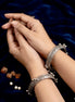 Vrinda Ghungroo Oxidised kada