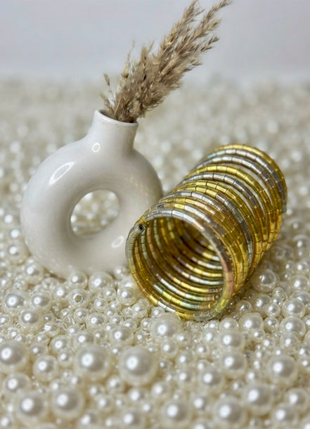 Cleopatra Coil GOLDENSILVER BRACELET