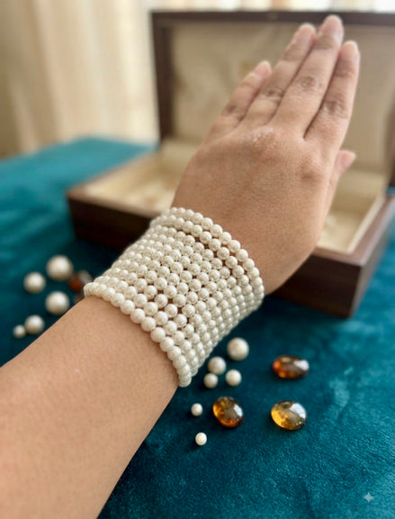 Pearl Cuff 'LONG'