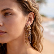 Amber Dewdrop Earrings