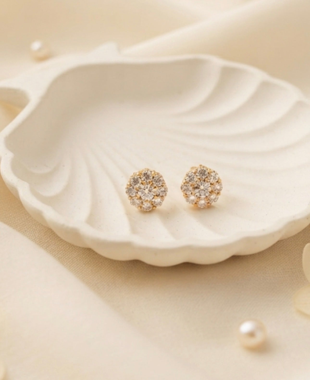 Crystal Ice Studs