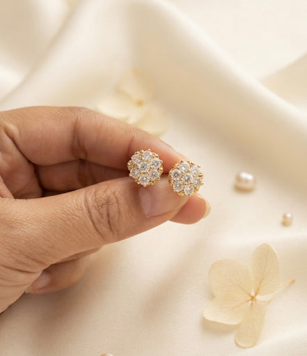 Crystal Ice Studs