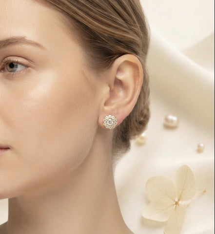 Crystal Ice Studs