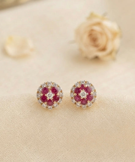 Rosebud Studs