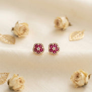 Rosebud Studs