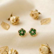 Matcha Blossom Studs
