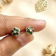 Matcha Blossom Studs