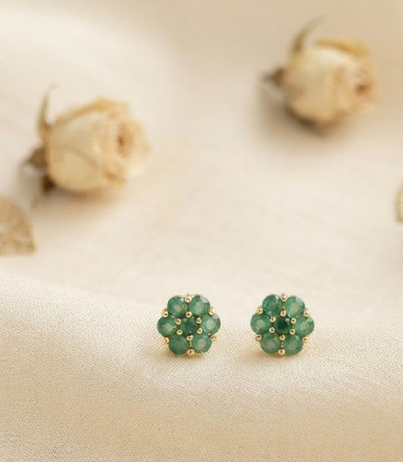 Green Cluster Studs