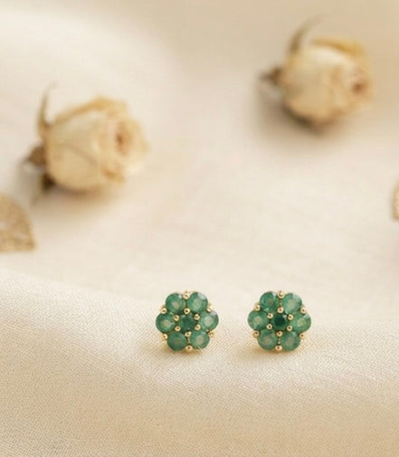 Green Cluster Studs