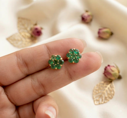 Green Cluster Studs