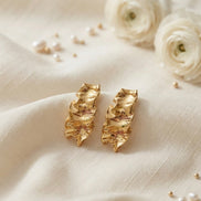Ruffle C-Hoops