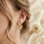 Ruffle C-Hoops
