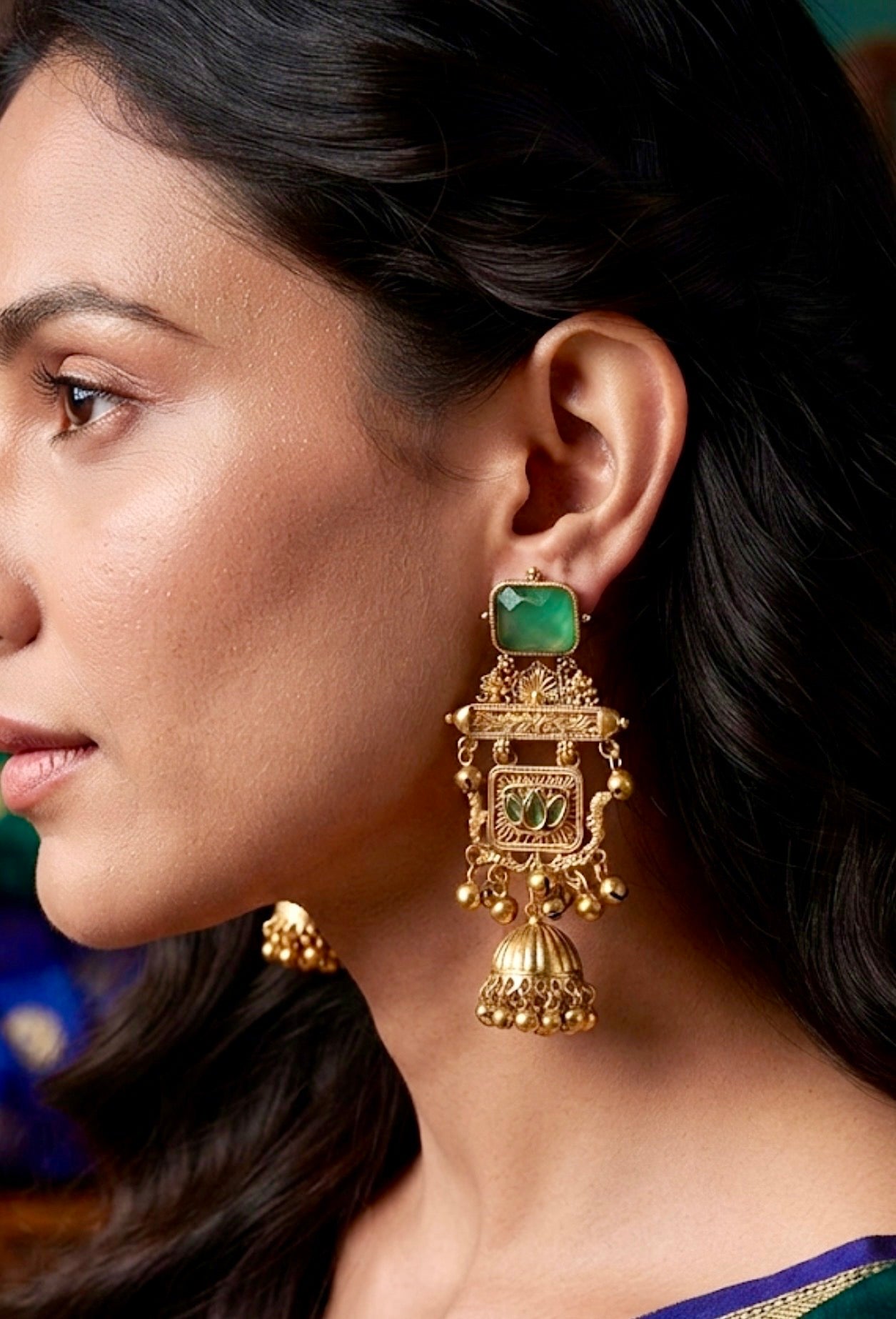 Padma Emerald Heritage Drops