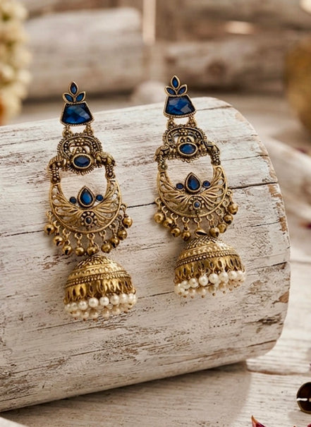 Jodhpur Midnight Danglers