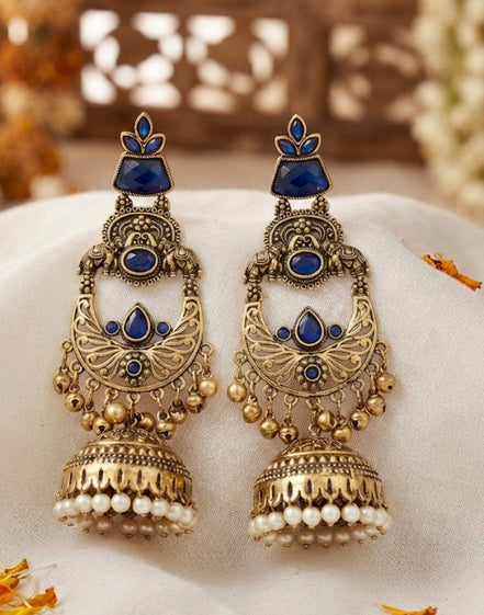 Jodhpur Midnight Danglers