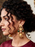 Vrindavan  Brass Jhumkas
