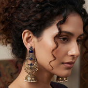 Jodhpur Midnight Danglers