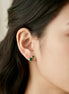 Green Mini Studs