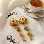 Flower of the Moon KASHMIRI Earrings