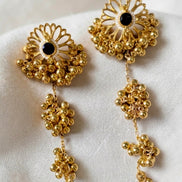 Flower of the Moon KASHMIRI Earrings