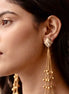 Zehra Pearl Lotus KASHMIRI Earring