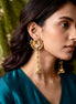 Golden Dewdrop KASHMIRI Jhumkas