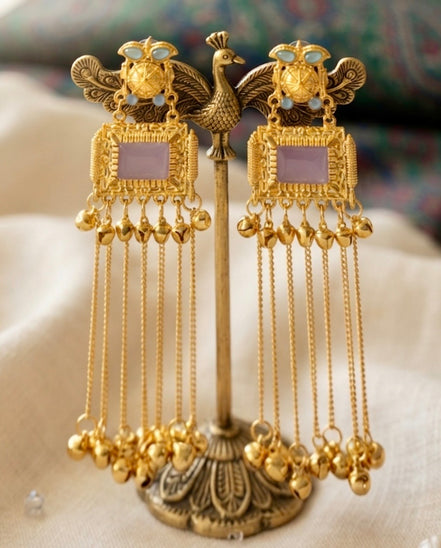 Lavender Rain Chandelier Drops
