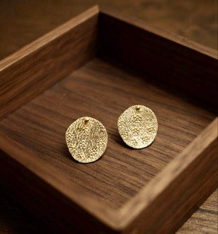Coin Statement Earrings
